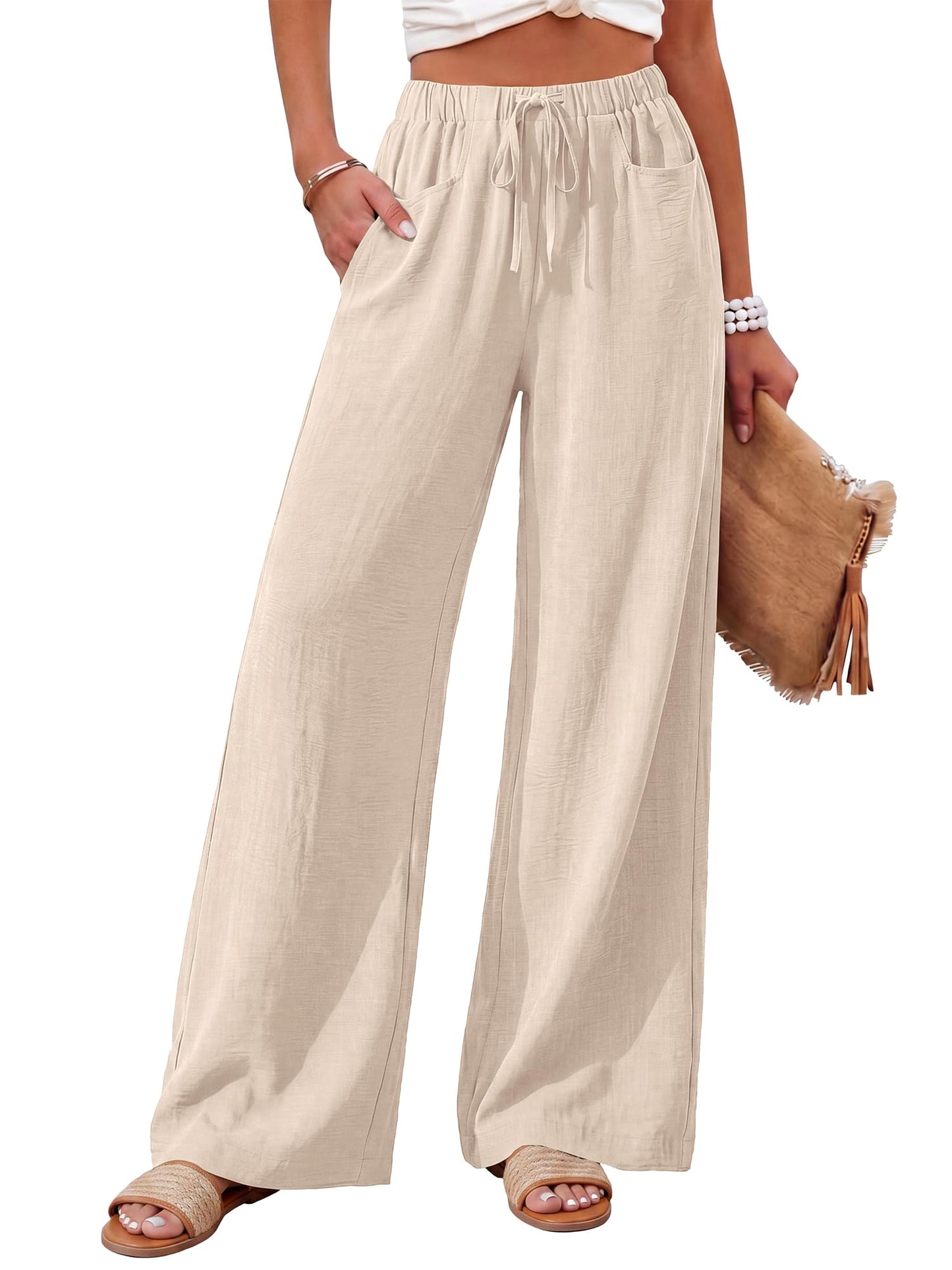 Wide Leg Palazzo Pants