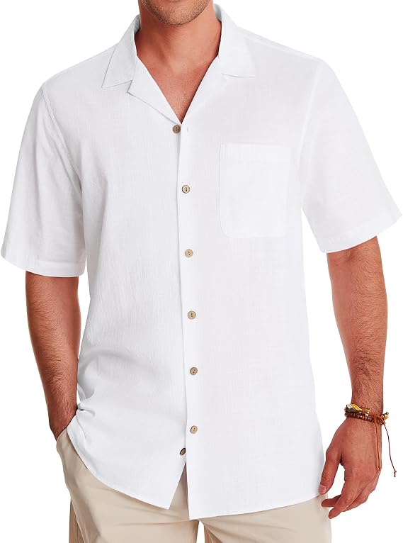 Men's Linen Cotton Shirt