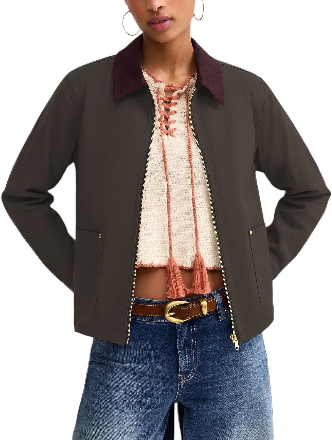 Cropped Barn Jacket