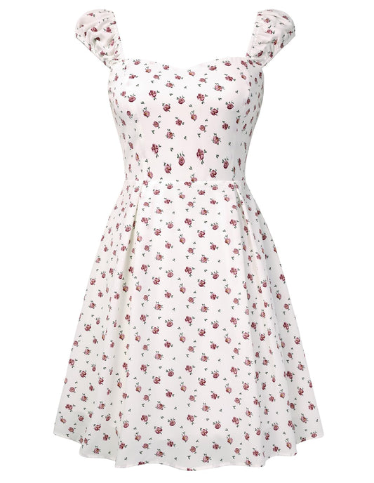 Belle Poque Women's Summer Mini Floral Dress 2026