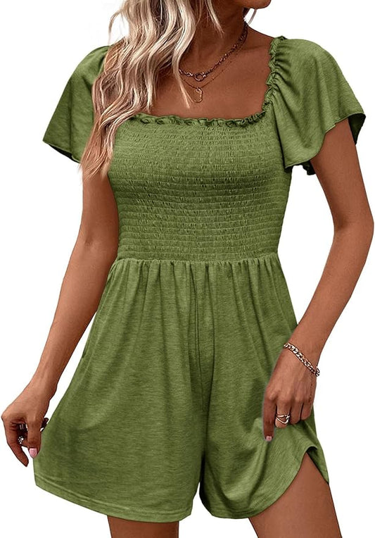Smocked Romper