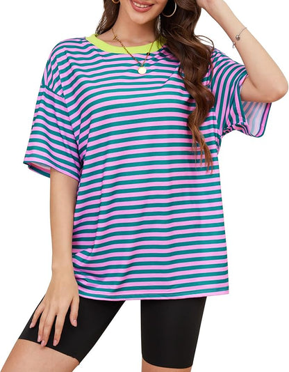 Oversized Striped Tee