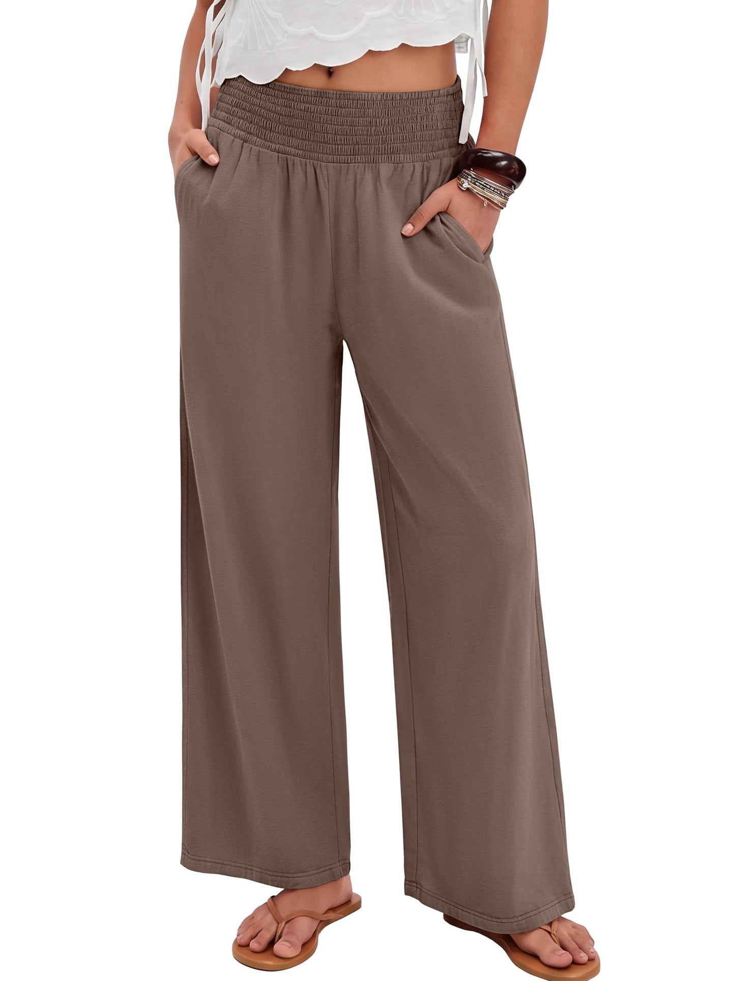 ANRABESS Wide Leg Pants