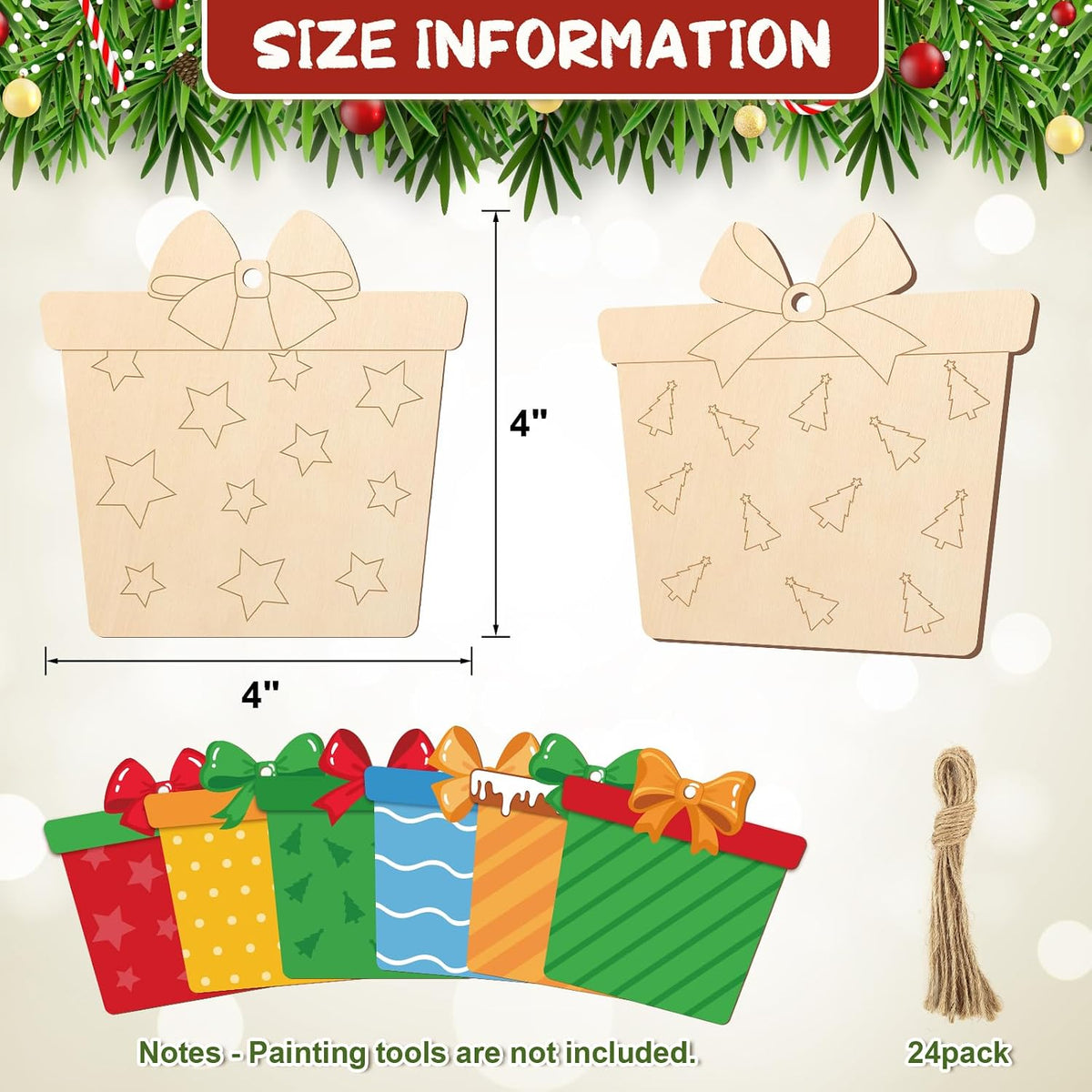 DIY Painted Ornament Set