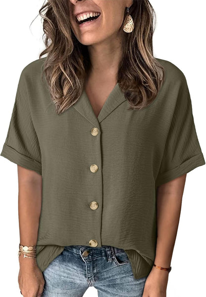 Dressy Button Blouse