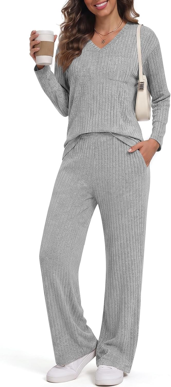 Ribbed Knit Set