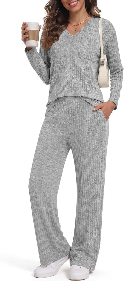 Ribbed Knit Set