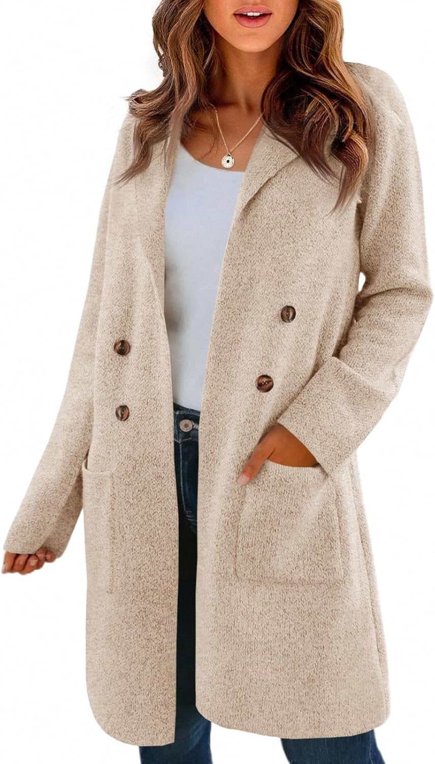 Chunky Lapel Cardigan