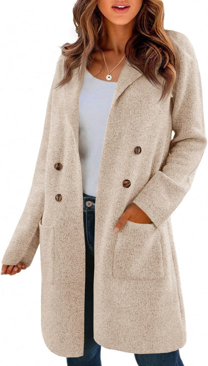 Chunky Lapel Cardigan