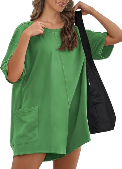 Oversized T-Shirt Romper