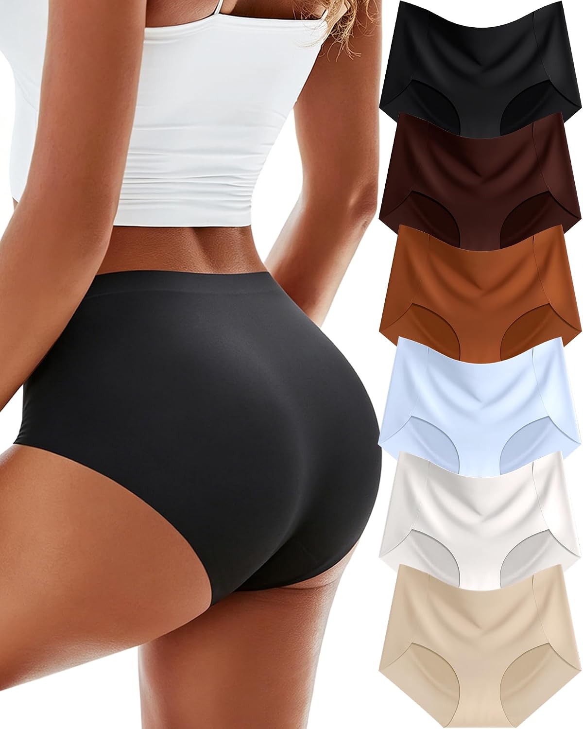 Seamless Underwear 6pk
