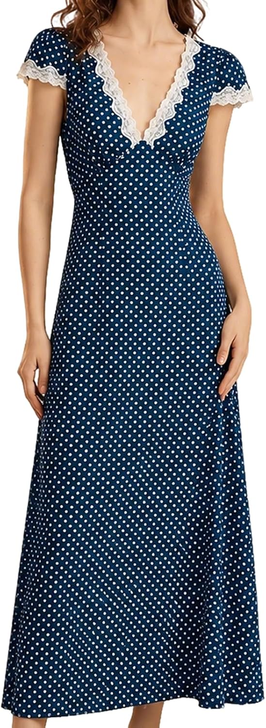 Polka Dot Lace Dress