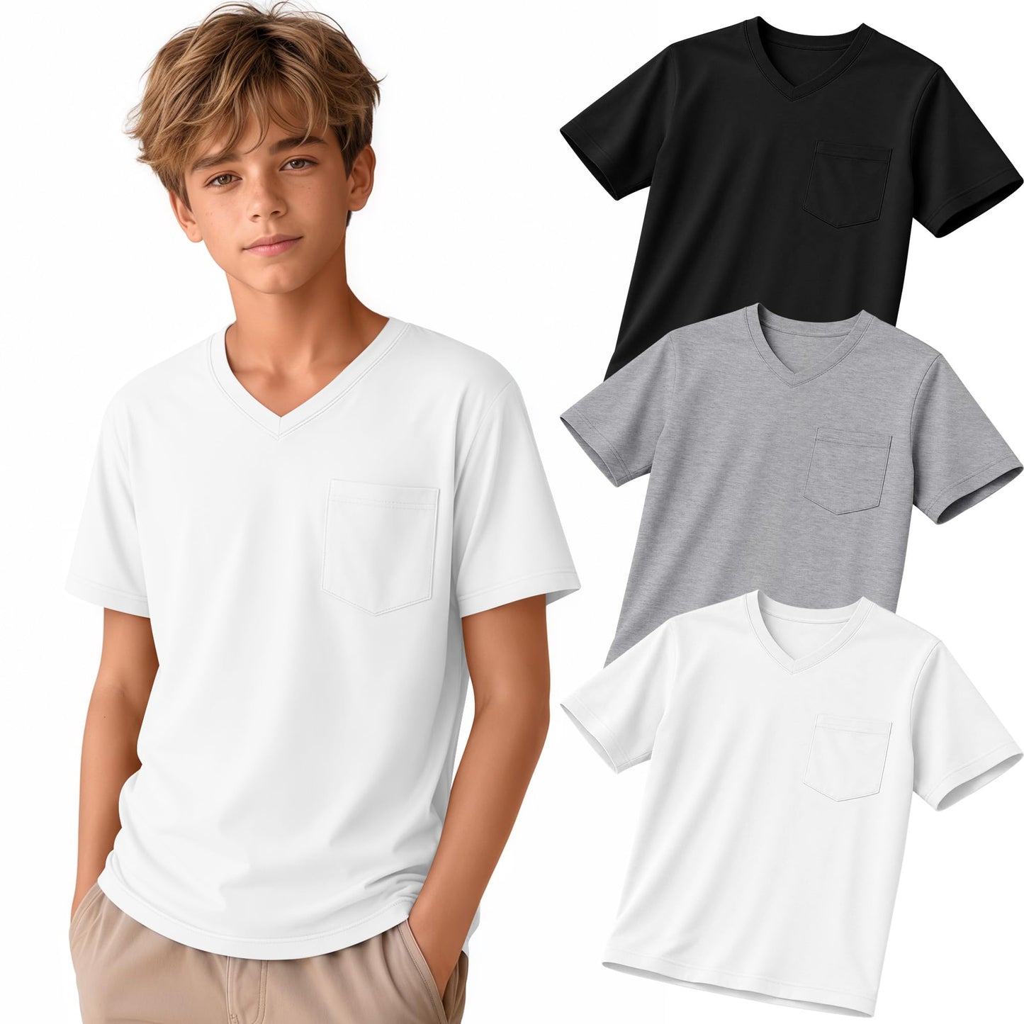 Boy's T-Shirts (3PK)
