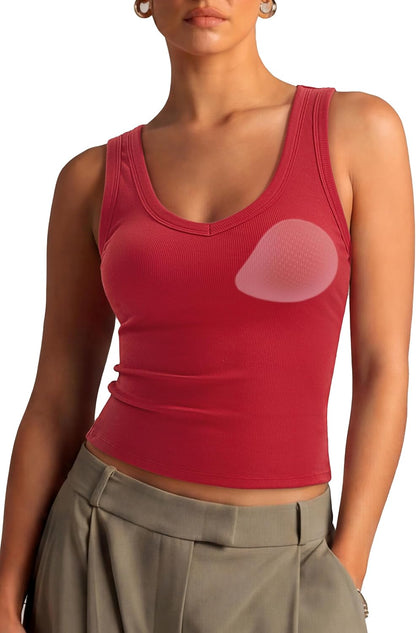 Cotton Ribbed Tank