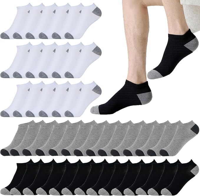 Men's Ankle Socks 12pk