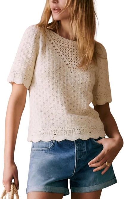 Cotton Puff Short Sleeve