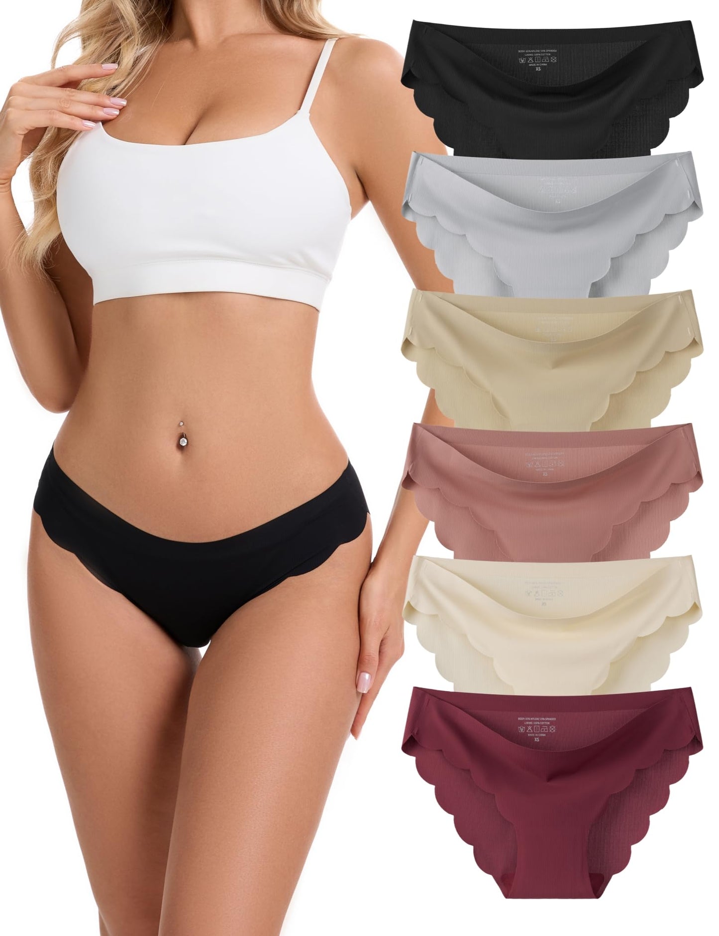 Seamless Underwear (6PK)