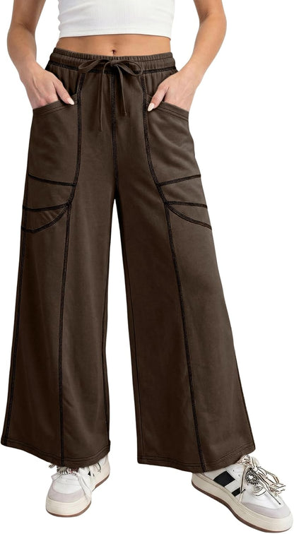 Wide Leg Sweatpants