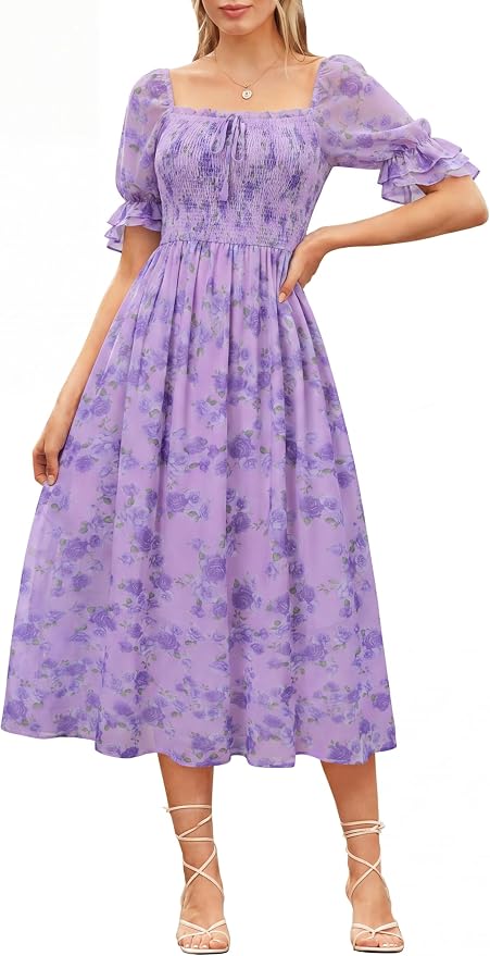 Summer Floral Dress