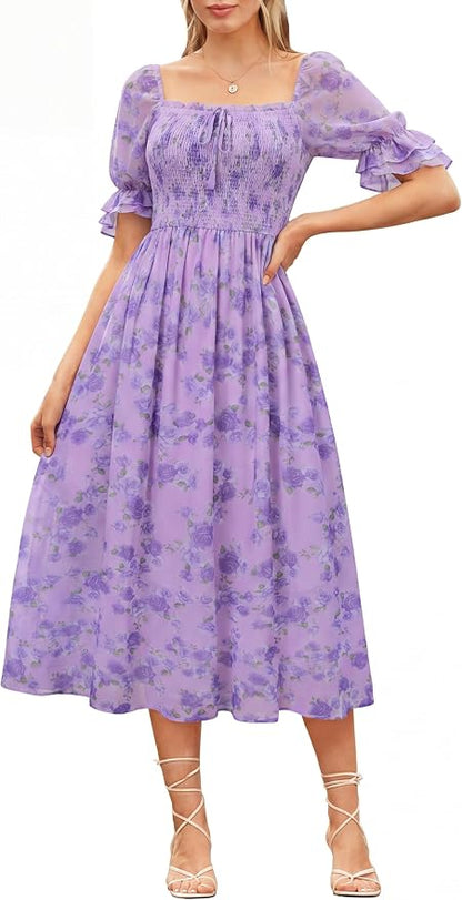 Summer Floral Dress