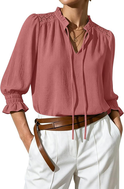 White Peasant Top