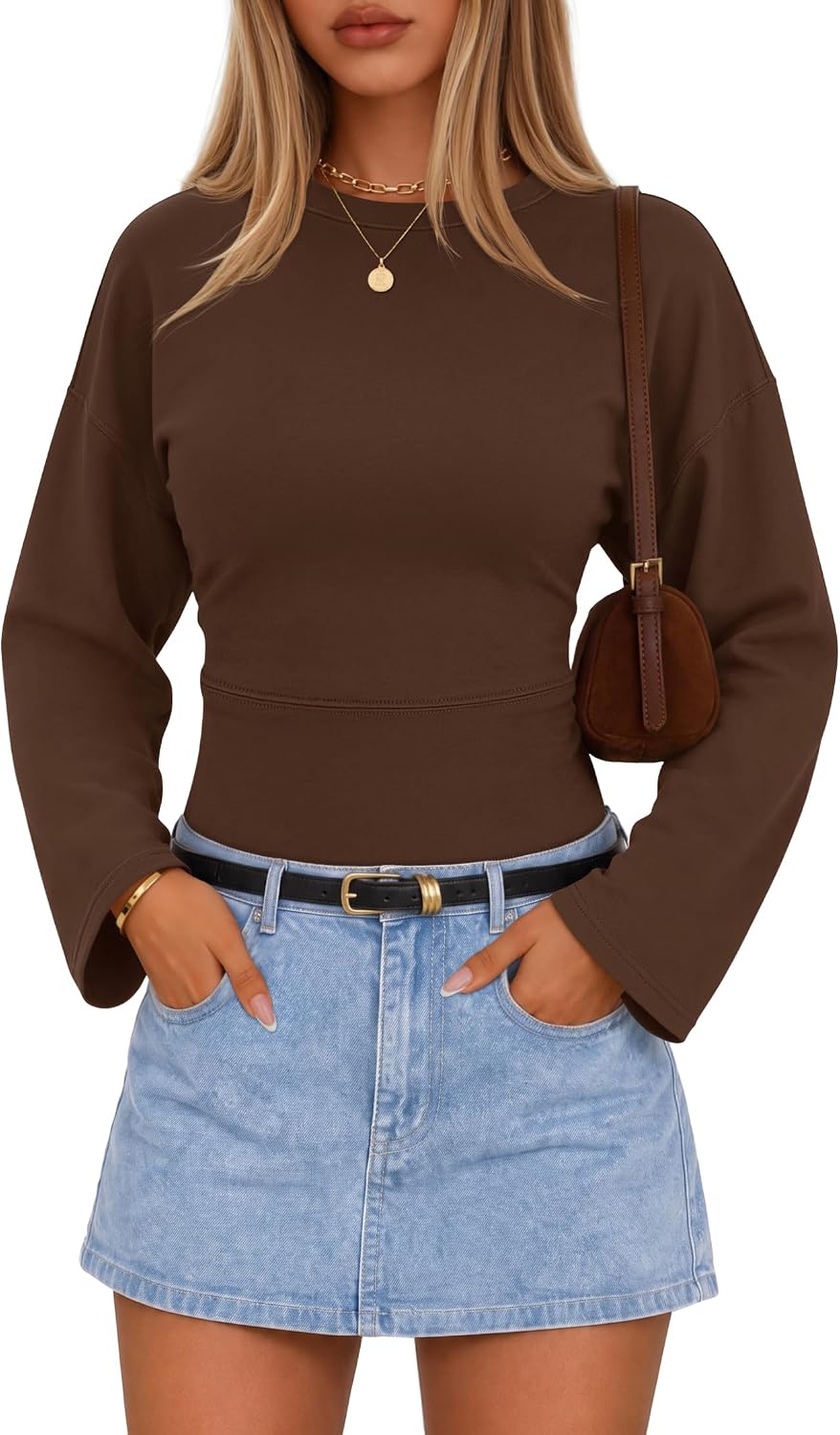 Cinched Waist Shirt