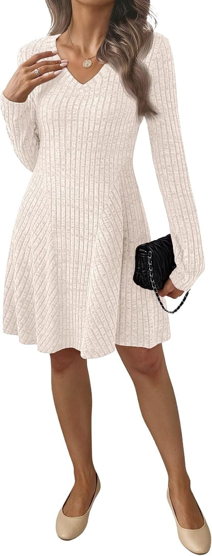 Ribbed Knit Dress