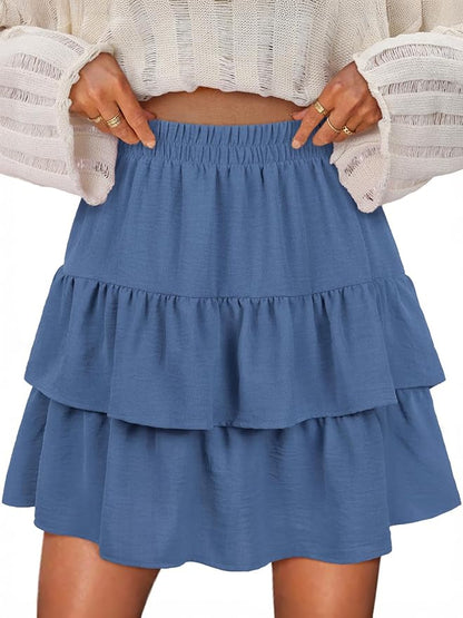 Boho Ruffle Skirt