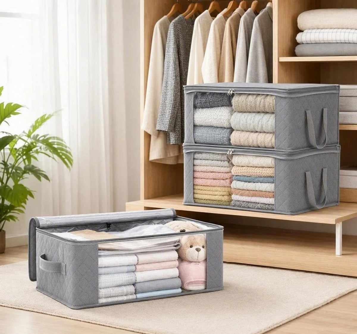 Clear Storage Bags (3PK)