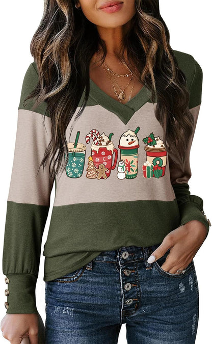 Color Block Pullover Sweater