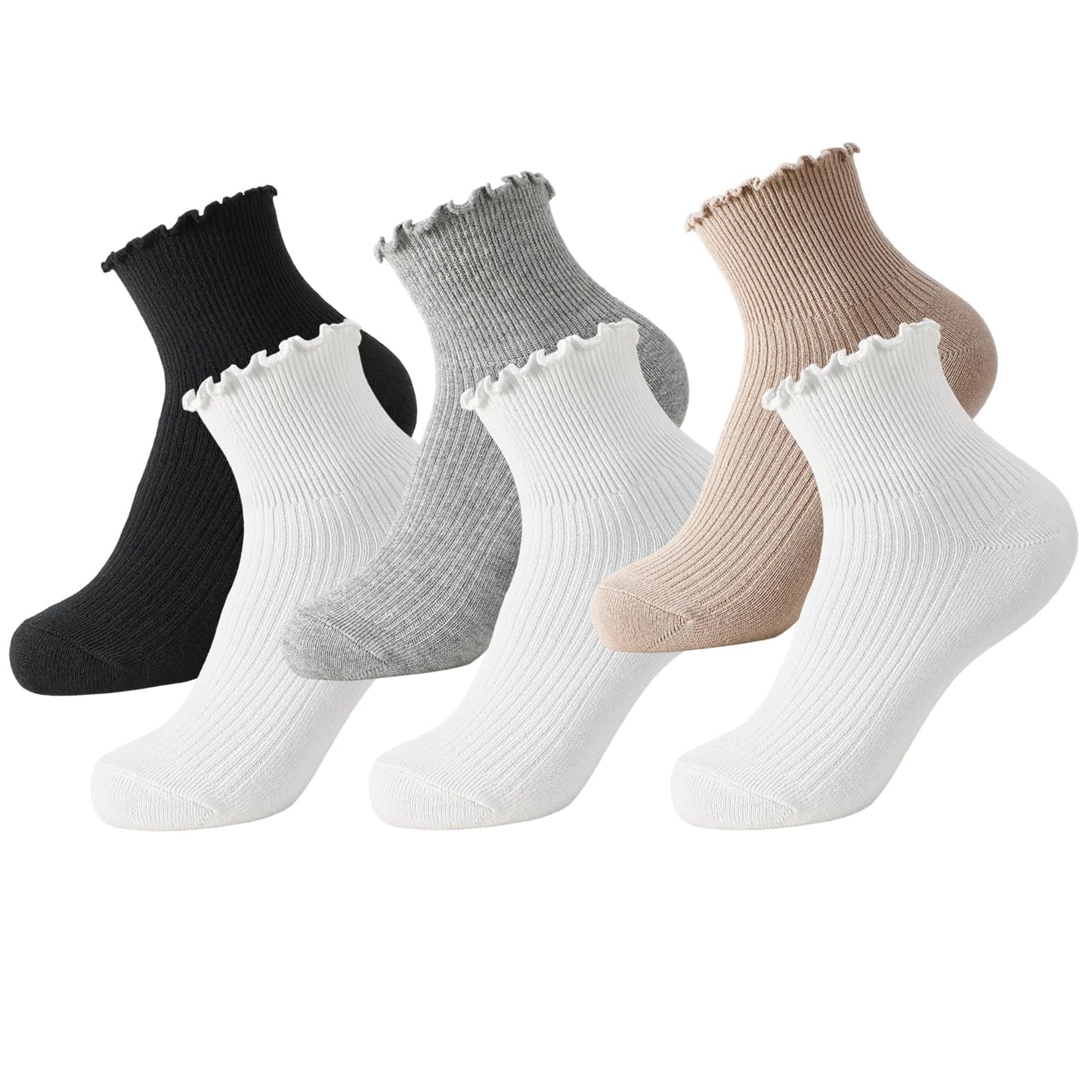 Ruffle Socks (6PK)