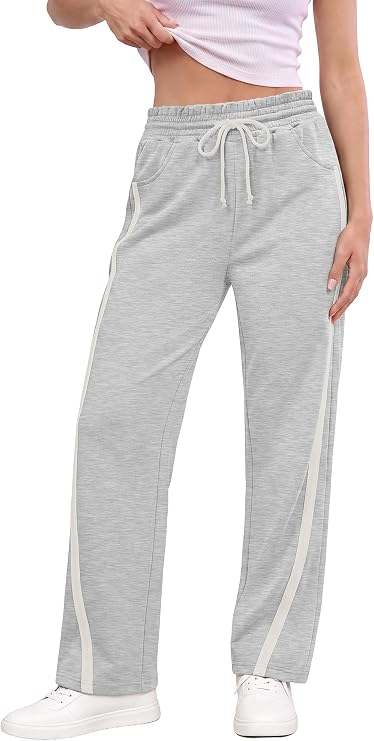ANRABESS Striped Sweatpants