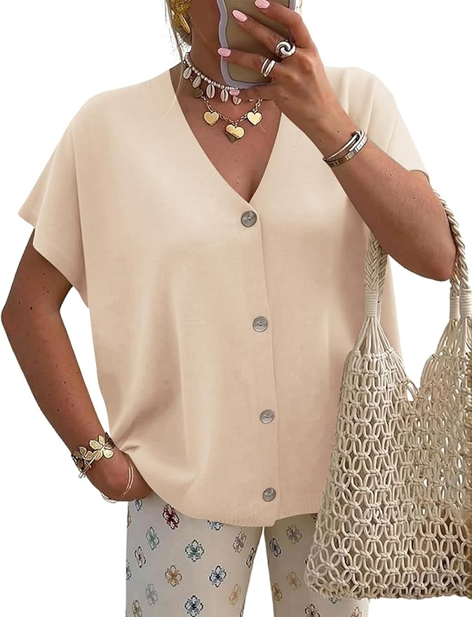 Short Sleeve Summer Cardigan