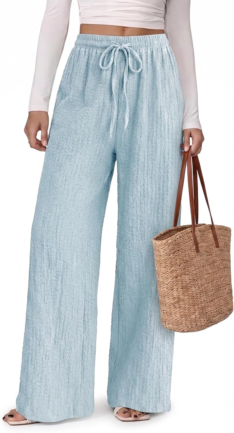 Wide Leg Palazzo Pants