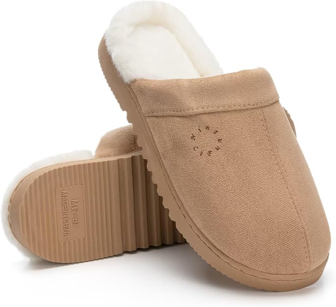 Fuzzy Lined Slippers