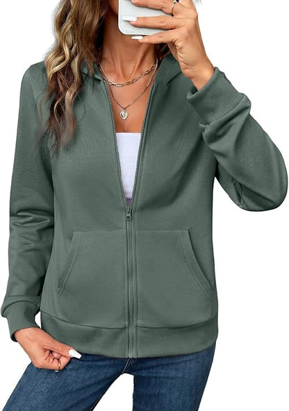 Lightweight Zip Hoodie