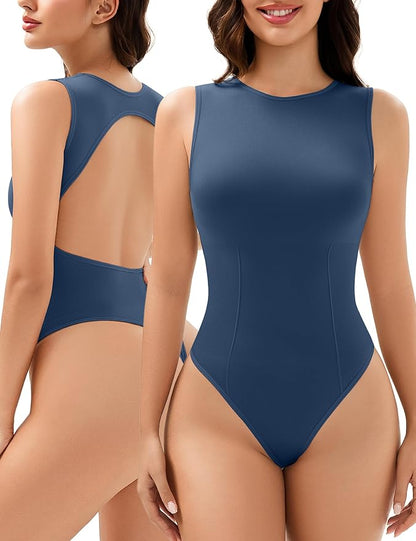Seamless Backless Bodysuit