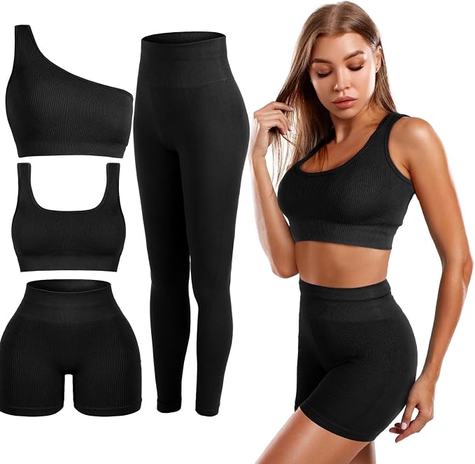 Ribbed Workout Set (4PK)