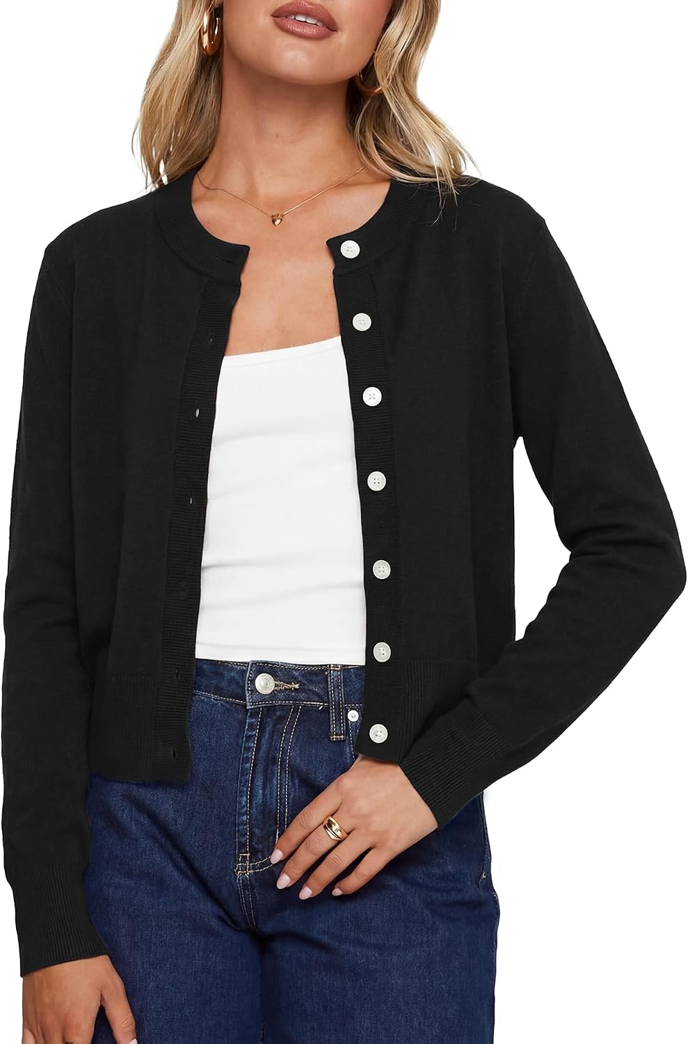 Cropped Cardigan
