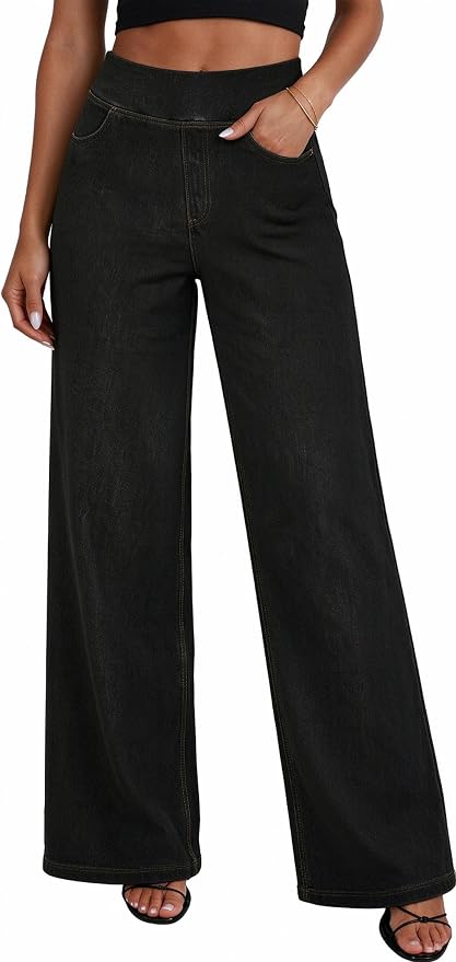 Elastic Waist Jeans