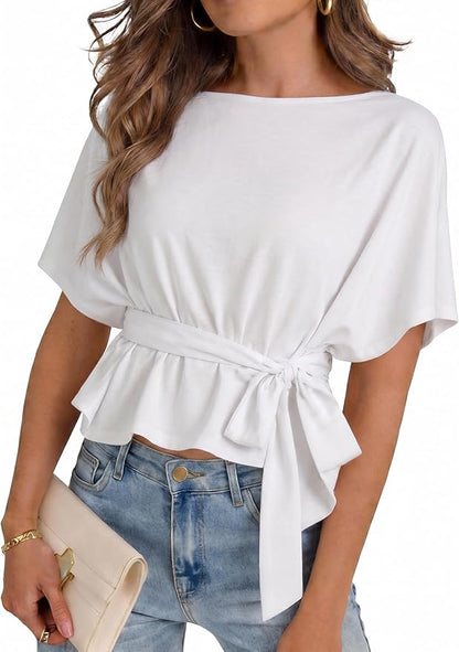 Tie Front Blouse