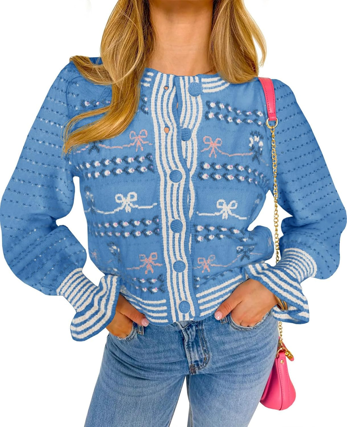 Cute Bow Cardigan