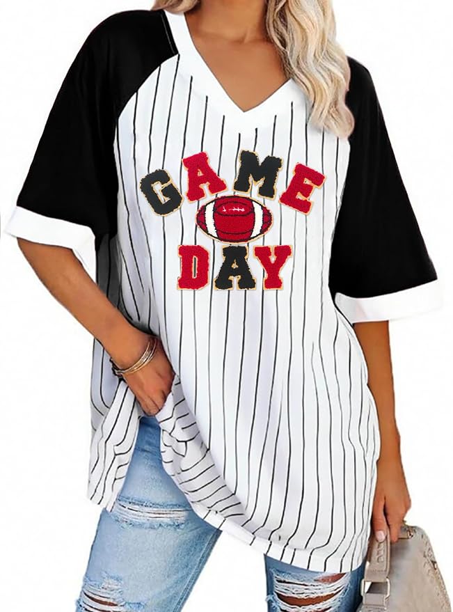 Oversized Football T-Shirt