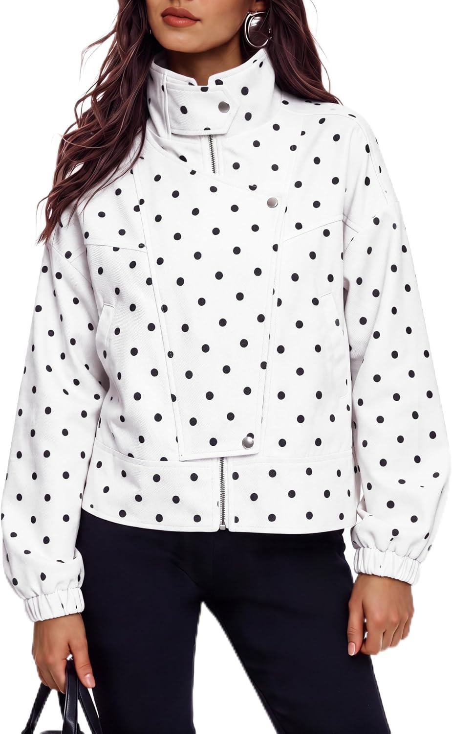 Cropped Bomber Jacket