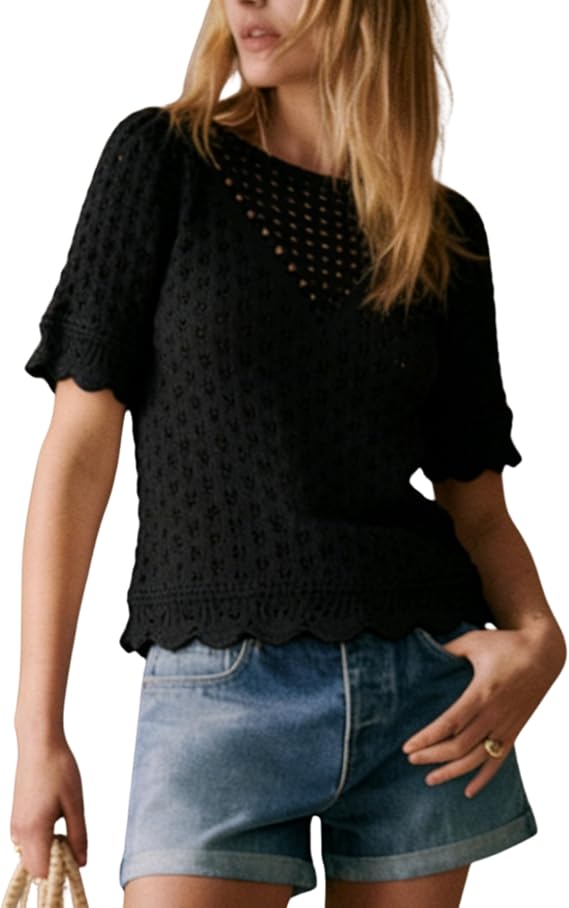 Cotton Puff Short Sleeve