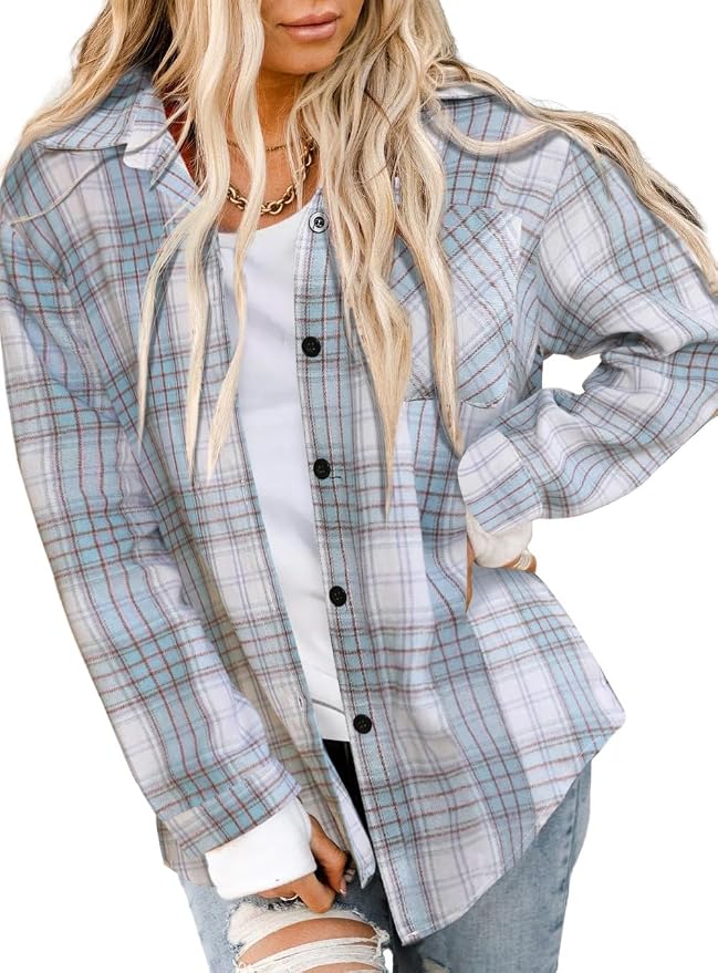 Plaid Flannel Shirt