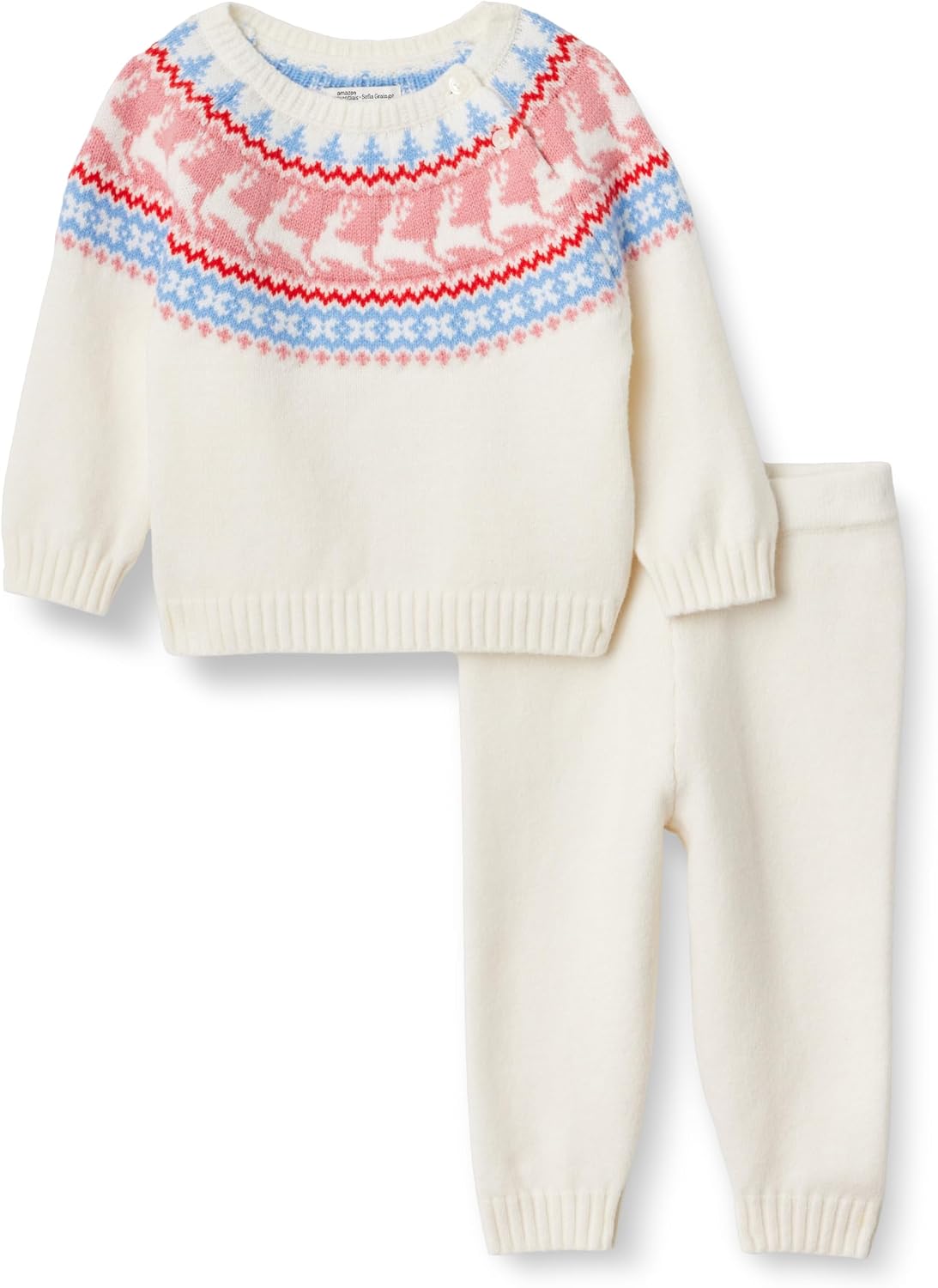 Cotton-Nylon Sweater Set