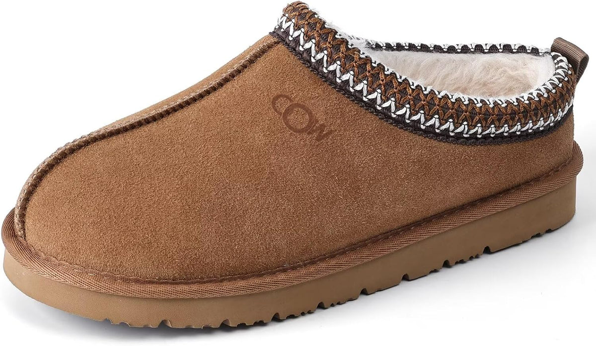 Suede Memory Foam Slippers