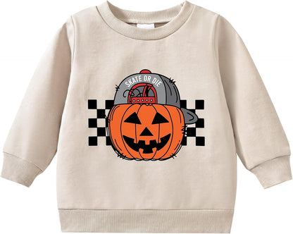 Kids Halloween Sweatshirt Outfit