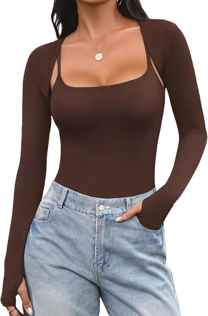 Bodysuit Shrug Set